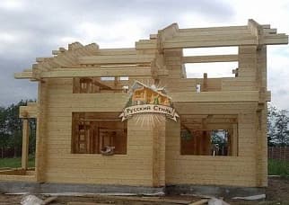 Завершены этапы строительства дома “Шале” 2