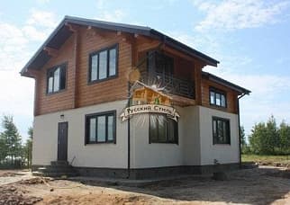 Завершено строительство дома по проекту “Шале-комби” 2