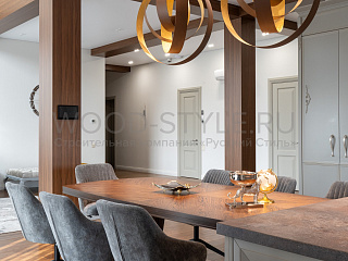 Дом В стиле Райт от Русский Стиль (wood-style.ru)