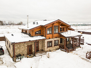 Дом Шале Тоскана от Русский Стиль (wood-style.ru)