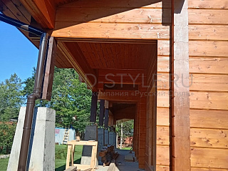 Дом Снегири от Русский Стиль (wood-style.ru)