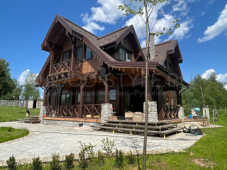 Дом Калифорния III от Русский Стиль (wood-style.ru)