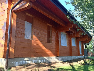 Дом Снегири от Русский Стиль (wood-style.ru)