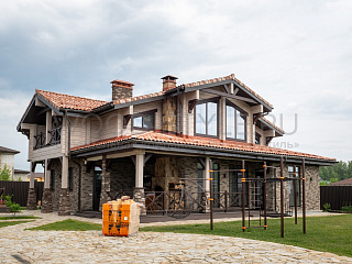 Дом Вирджиния от Русский Стиль (wood-style.ru)
