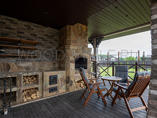 Дом Вирджиния от Русский Стиль (wood-style.ru)