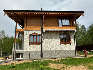 Дом Усадьба Пушкино от Русский Стиль (wood-style.ru)