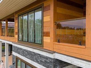 Дом В стиле Райт от Русский Стиль (wood-style.ru)