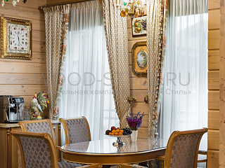 Дом Шале Традиция от Русский Стиль (wood-style.ru)