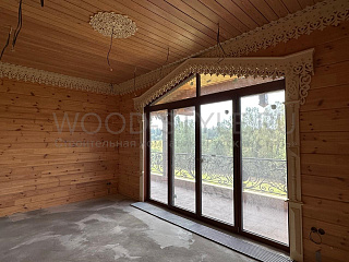Дом Усадьба Пушкино от Русский Стиль (wood-style.ru)