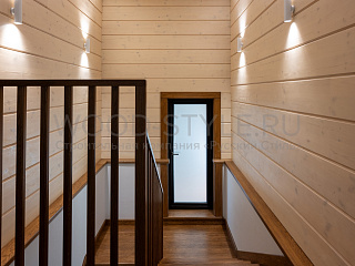 Дом В стиле Райт от Русский Стиль (wood-style.ru)