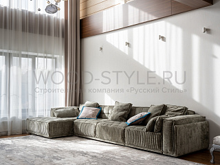 Дом В стиле Райт от Русский Стиль (wood-style.ru)