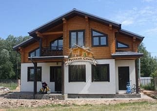 Завершено строительство дома по проекту “Шале-комби” 2