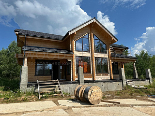 Дом Истринский Плес от Русский Стиль (wood-style.ru)