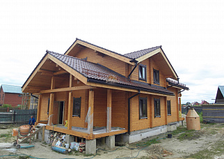 Строительство дома по индивидуальному проекту 1