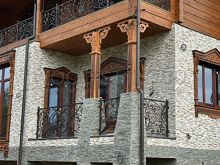 Дом Усадьба Пушкино от Русский Стиль (wood-style.ru)