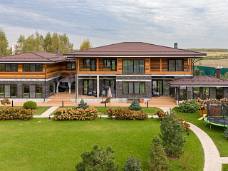 Дом В стиле Райт от Русский Стиль (wood-style.ru)