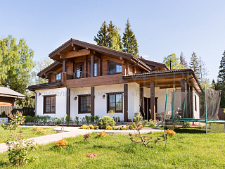 Дом Джорджия от Русский Стиль (wood-style.ru)