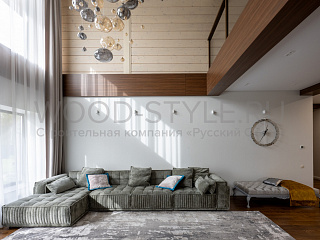 Дом В стиле Райт от Русский Стиль (wood-style.ru)