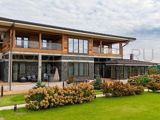 Дом В стиле Райт от Русский Стиль (wood-style.ru)
