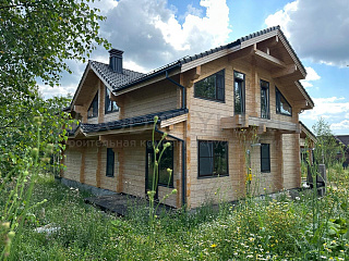 Дом Истринский Плес от Русский Стиль (wood-style.ru)