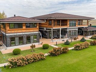 Дом В стиле Райт от Русский Стиль (wood-style.ru)
