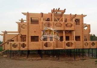 Строительство дома по проекту “Антей” 2