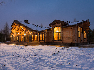 Дом Сафонтьево от Русский Стиль (wood-style.ru)