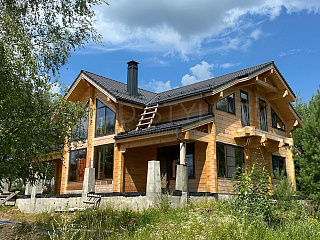 Дом Истринский Плес от Русский Стиль (wood-style.ru)