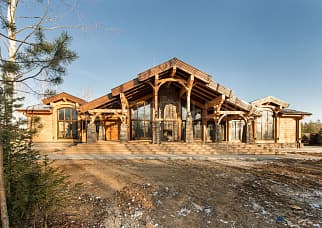 Завершено строительство дома по проекту Сафонтьево 1