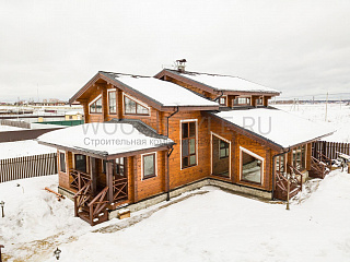 Дом Шале Тоскана от Русский Стиль (wood-style.ru)