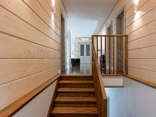 Дом В стиле Райт от Русский Стиль (wood-style.ru)
