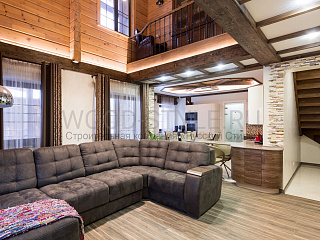 Дом Шале Тоскана от Русский Стиль (wood-style.ru)