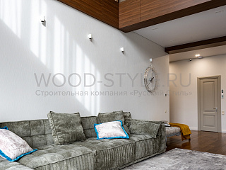 Дом В стиле Райт от Русский Стиль (wood-style.ru)