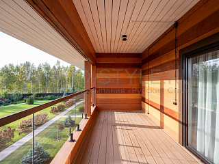Дом В стиле Райт от Русский Стиль (wood-style.ru)