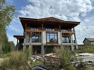 Дом Усадьба Пушкино от Русский Стиль (wood-style.ru)