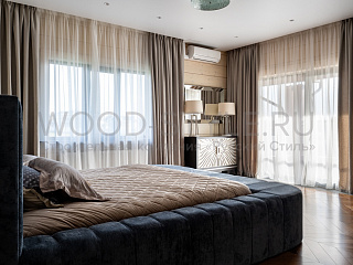 Дом В стиле Райт от Русский Стиль (wood-style.ru)