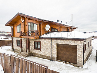 Дом Шале Тоскана от Русский Стиль (wood-style.ru)