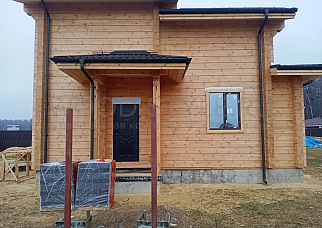 Строительство дома по проекту Селигер 1
