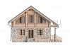 Комбинированный дом Альпийское Шале